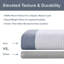 1 rideau de douche 72 po avec traitement 3M bleu foncé-927199940-955761007