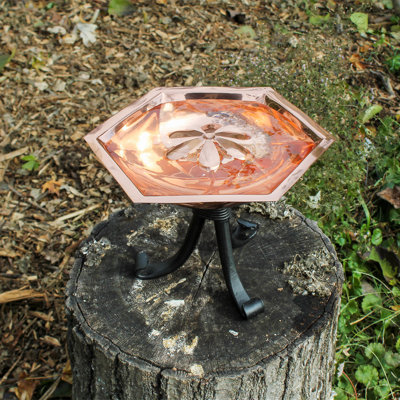 Bee Fountain and Birdbath with Tripod Stand