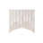 Kbndieu Lace Half Curtain Shade Curtain with Rod Cover Designs Suitable for Kitchen and Bathroom Windows Living Room Bedroom Doorway