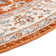 Kyte Floral Power Loom Area Rug in Rust/Red/Cream