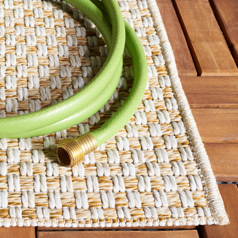 Tapis intérieur / extérieur en sisal Ailbe, Rectangle 5 pi x 7 pi 6 po