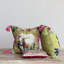 Linen Blend/Viscose Throw Square Pillow Cover & Insert