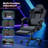 Ergonomic Office Chair With 120° Recline & Extending Footrest Medium-Firm Faux Leather Computer Desk Chair With Lumbar Support & Linkage Armrest-810591170