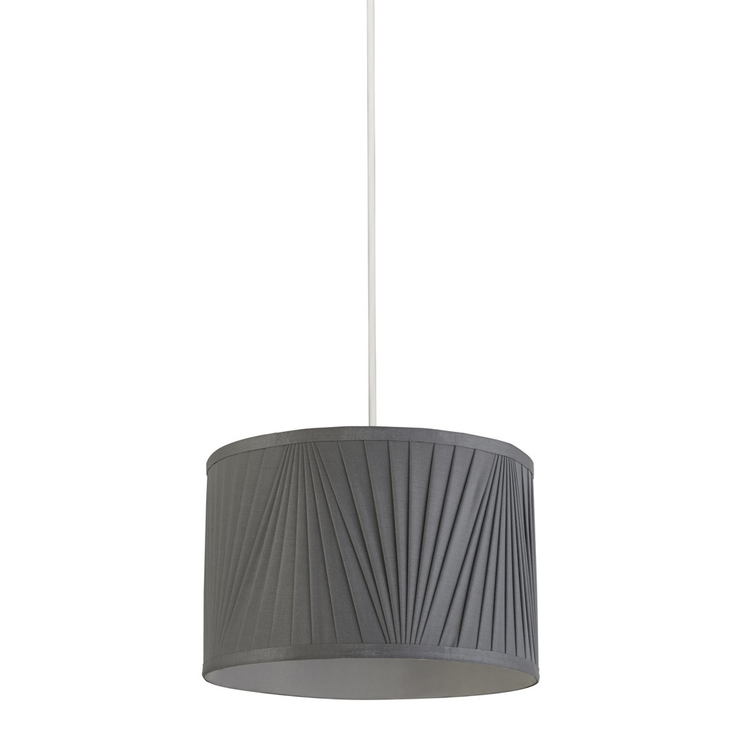 20cm H Cotton Drum Pendant Shade ( Uno )