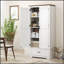 Armoire de rangement de 69 po de hauteur, garde-manger autoportant Farmhouse avec 2 portes, tiroir et tablettes réglables pour la salle à manger-1984697609