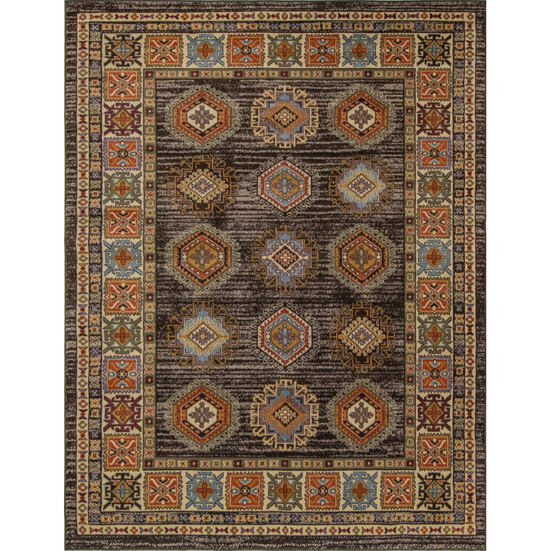 Shara Oriental Indoor Rug, Rectangle 5'2" x 8'