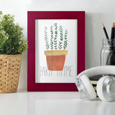 Wyler Punny Plant IV, encadré sur papier