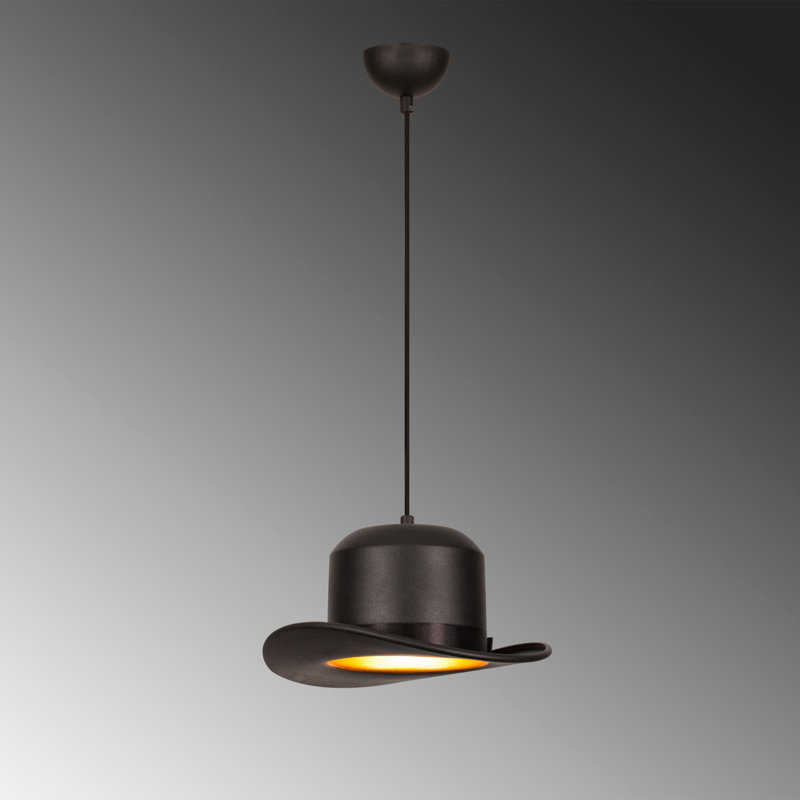 Luminaire suspendu unique à 1 lumière