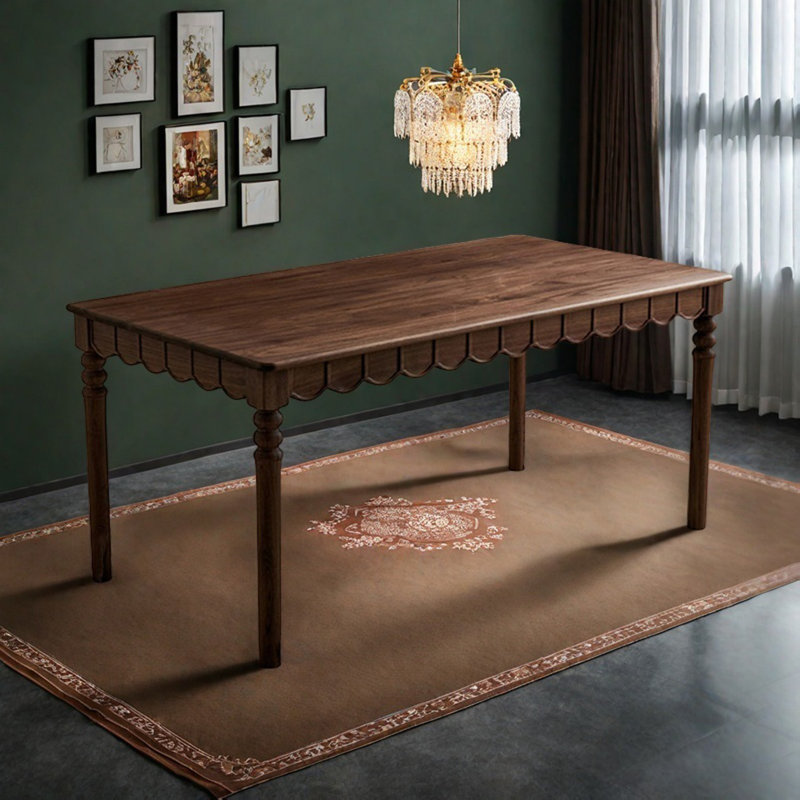 Solid wood durable and environmentally table