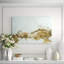 Gold Scape With White Print by DAWN SWEITZER-26949936-26949937