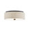 Tyrone LED Flush Mount - Natural, Black, White