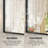 Aevar Tempered Glass and Aluminum Alloy Framed French Cleat Mounted Wall Mirror with 5-Year Warranty-397524569-384154459