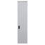Grand lit escamotable mural et USB, gris-1061639369