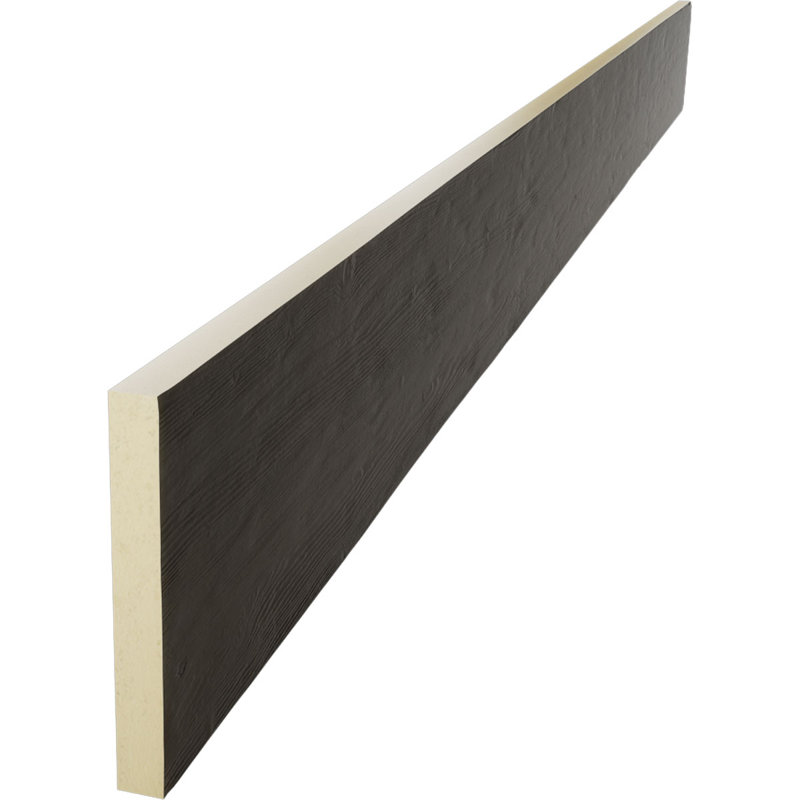 Planche de poutre en faux bois Endurathane, H 10 po x l 72 po x P 1 po, Chêne des récoltes