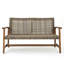 Hampton Wood Loveseat