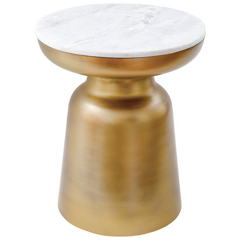 Tabouret d'appoint Berggren, Laiton antique