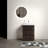 Bathroom Vanity 24" Walnut - Modern, Freestanding, Substantial Inner Storage, White Sink Basin, Drawer Slides, Pre-Assembled Furniture Modern Plentiful Large Storage Bathroom, Basin Sink, Silent-734375106-734375107-734375110