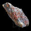 Grande vanadinite sur grille de goethite noire