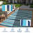 Outdoor Rug Waterproof Reversible Outdoor Patio Rug Modern Plastic Carpet with Rubber Backing, UV Resistant Area Mat for Camping, Backyard, Deck, Balcony-293807116-293807107