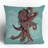 Octopus Bloom Throw Pillow-1161380907