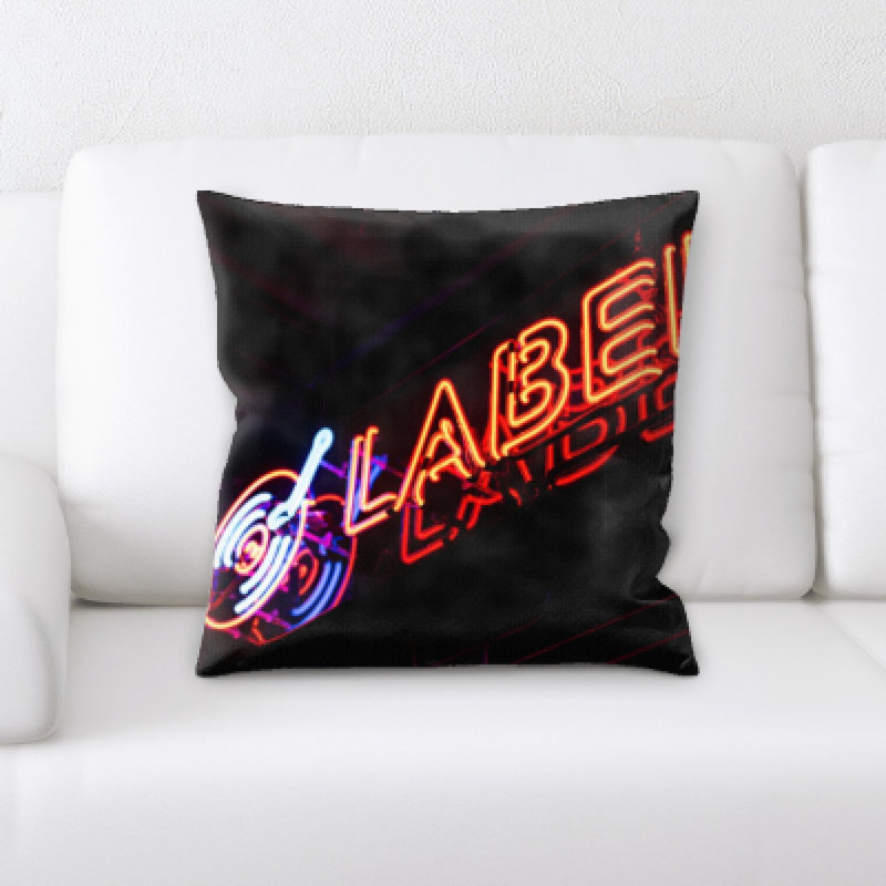 Coussin décoratif label