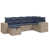 Navy Blue Cushion/ Gray Frame est en rupture de stock
