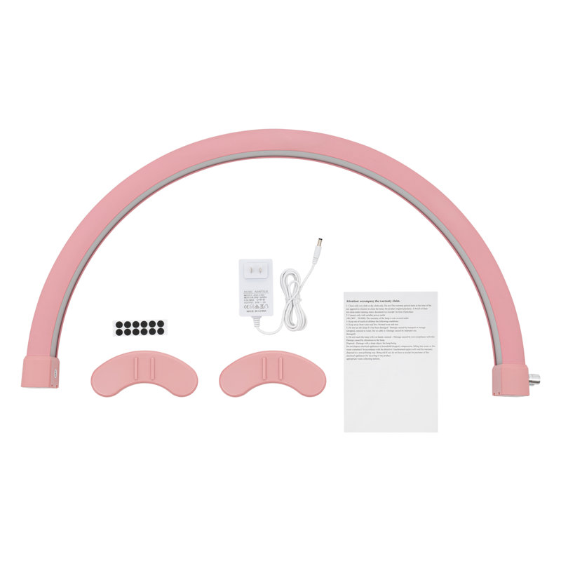 Lampe de bureau demi-lune à DEL 40W 2400LM à intensité variable
