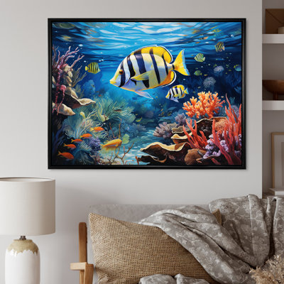 Caraibe Turquoise Waters I, reproduction d'art sur toile