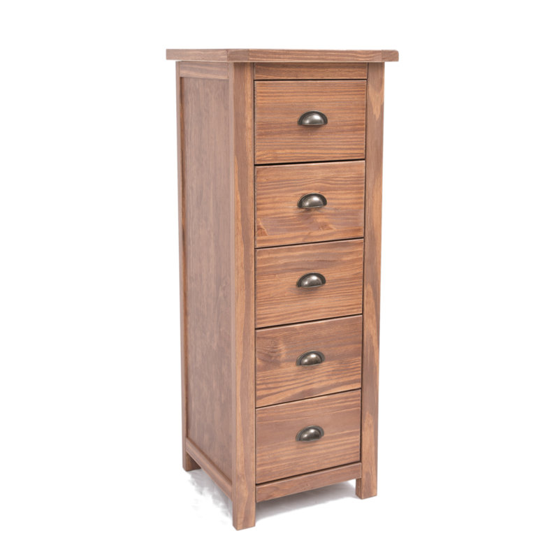 Dudek 45cm W 5 - Drawer Chest of Drawers