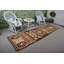 Tapis de couloir turc rétro avec motifs tribaux et style bohémien rétro pour le couloir