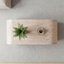 Table basse 47,24 po courbée en C robuste avec base courbée-996601472
