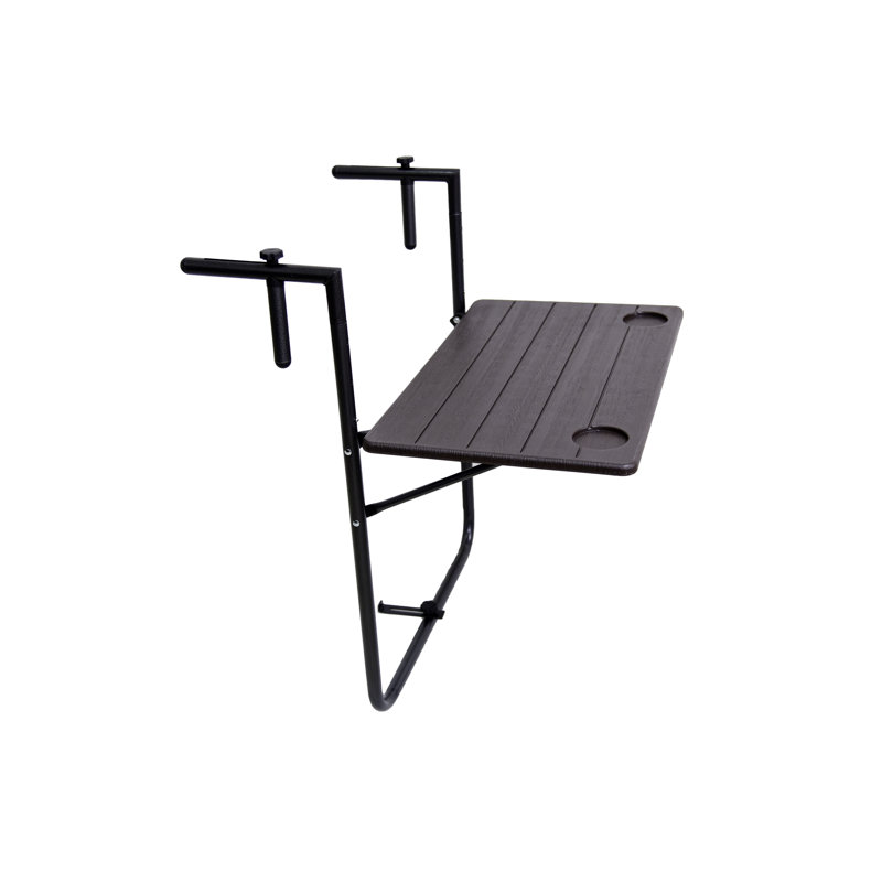 Wynnwood Rectangular Metal Outdoor Balcony Table , 60cm cm W 60cm cm D