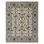 Tapis traditionnel ivoire / bleu clair Gowen