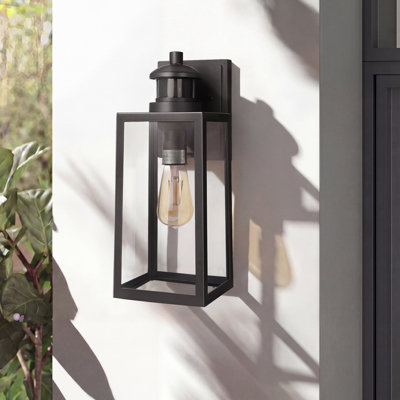 11'' Citlali Aluminum Wall Light With Dusk to Dawn and Motion Sensor