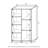 Gonzales 19.5" W Standard Bookcase-1611250689-1740485518