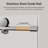 44-48" W x 76" H Frameless Single Sliding Soft-Close Shower Doors, 5/16" Thick SGCC Tempered Glass, Stainless Steel Hardware-121415076