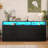 Parkwoods 9 Drawers Double Dresser With Power Outlet & LED Light, Chest of Drawers for Bedroom-1548028138