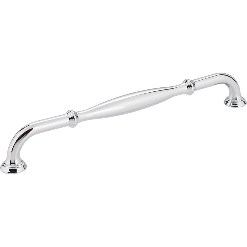 Tiffany Bar Pull, 7 9/16", Polished Chrome