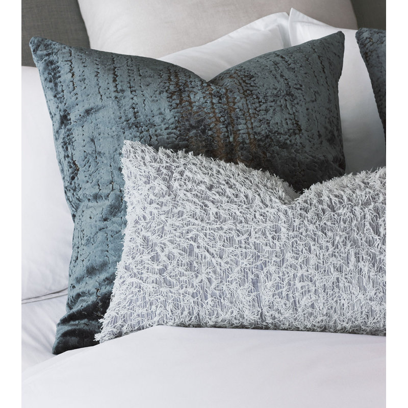 Montecito Textured Reversible Throw Pillow