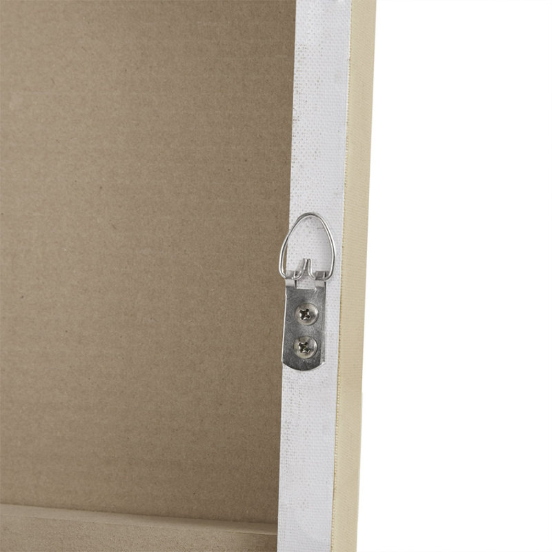 Ensemble de 3 toiles dorées, Taupe, H 35,05 po x l 45,05 po