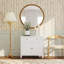 Nora 54 in. W Wood 1 Drawer 2 Door Accent Storage Cabinet-1716633001