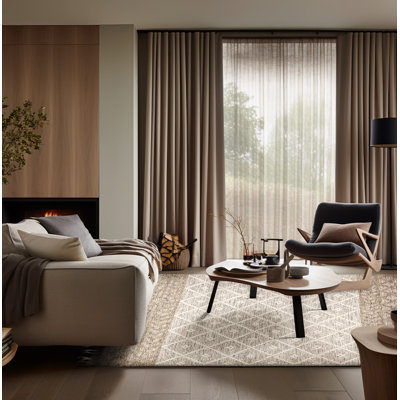 Brenice Performance Hand Braided Wool Rug
