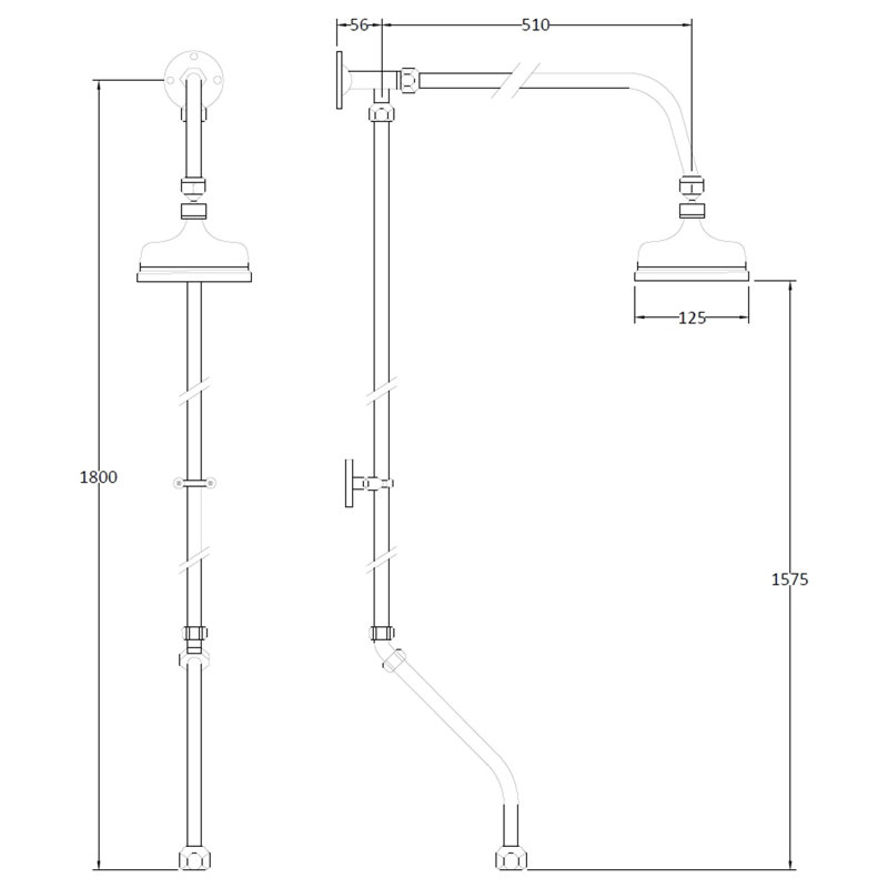 Full/Standard Fixed Shower Head