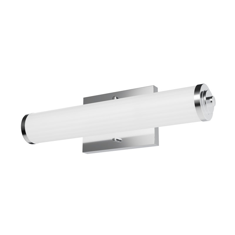 2 - Light Dimmable Vanity Light, Chrome