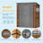 5FT Iron-Wood Combination Tool Shed - Nature Meets Functionality