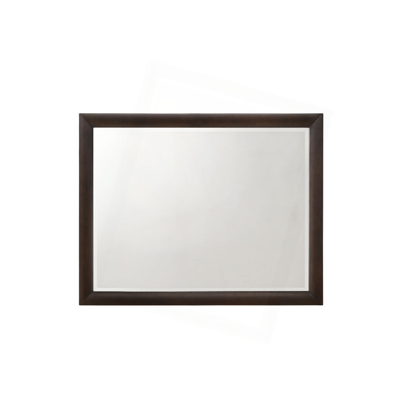 Miroir de commode foncé foncé