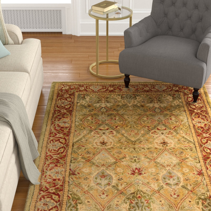 Evie New Zealand Wool Oriental Rug, Rectangle 4' x 6'