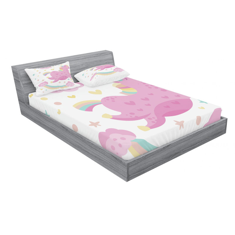Microfiber Sheet Set, Full Sheet Set with Fitted Sheet