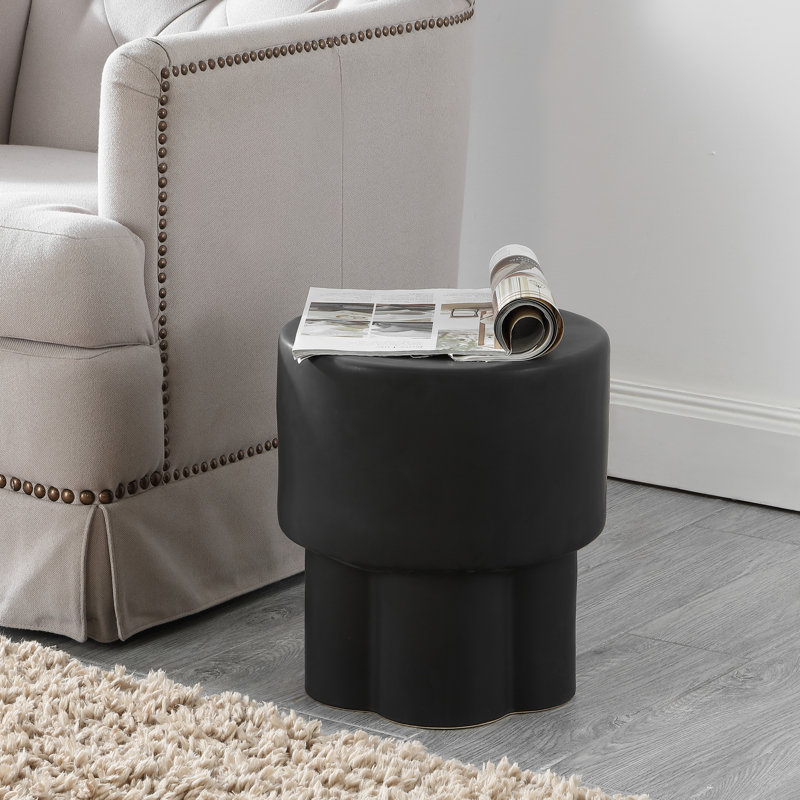 Table de bout Portside, Noir mat