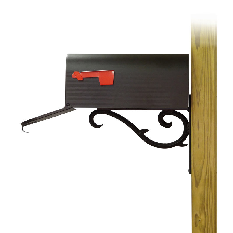 Aluminum Post Mounted Mailbox